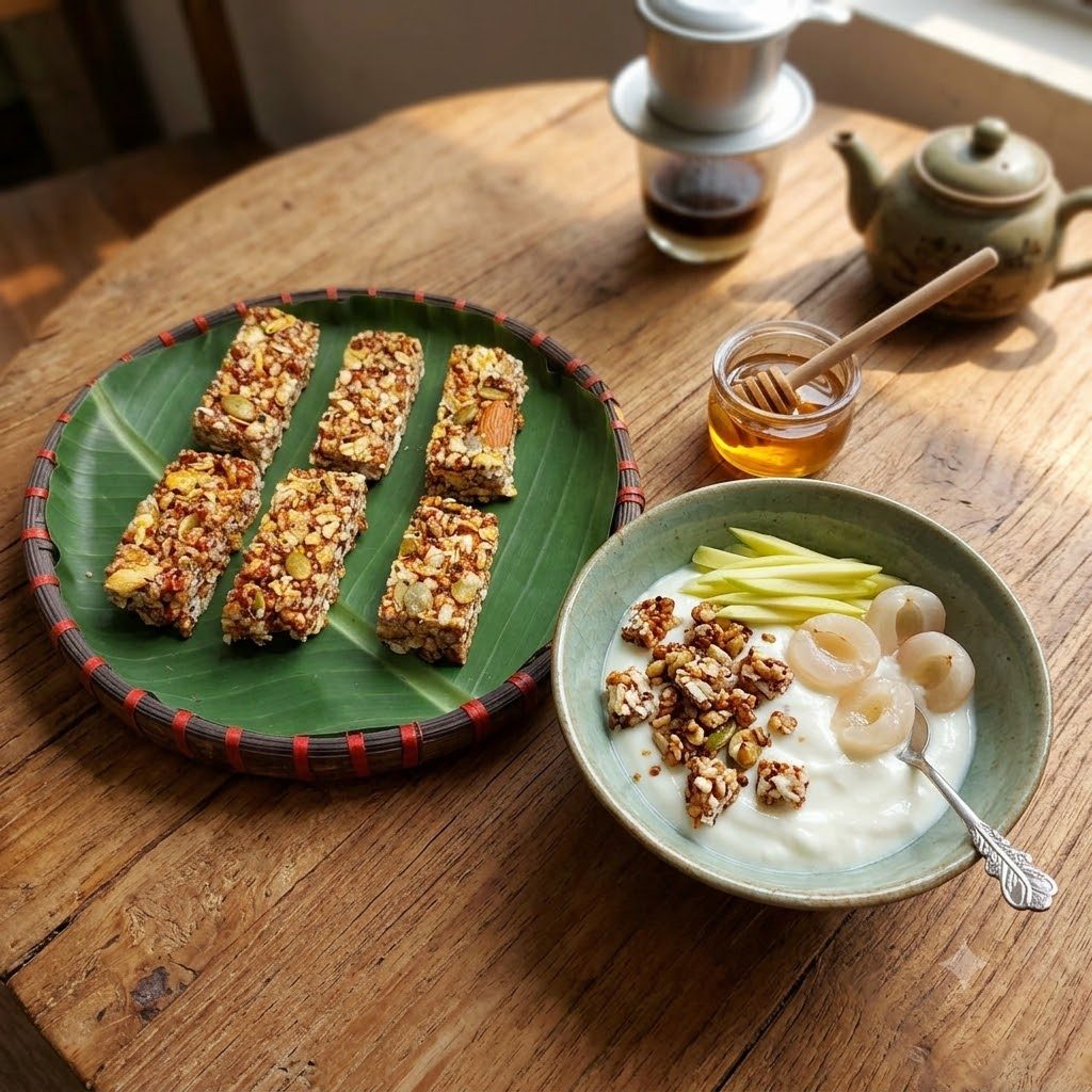 Bánh gạo đỏ T'Măng Deeng